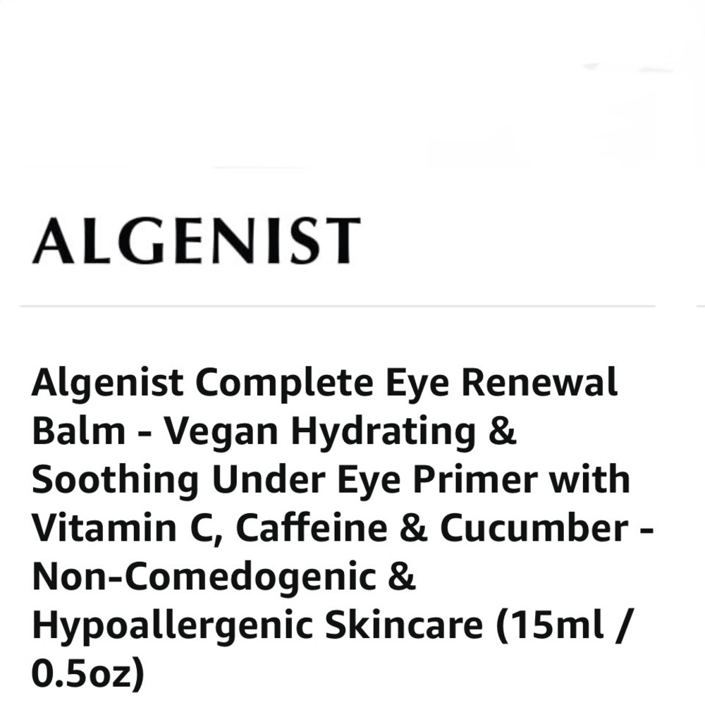 Algenist Complete Eye Renewal Balm - Picture 5 of 13